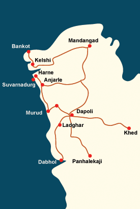 Dapoli Harne Kelshi - Map
