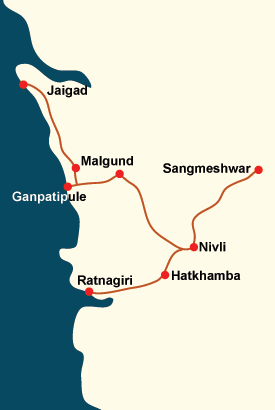 Ganpatipule Map