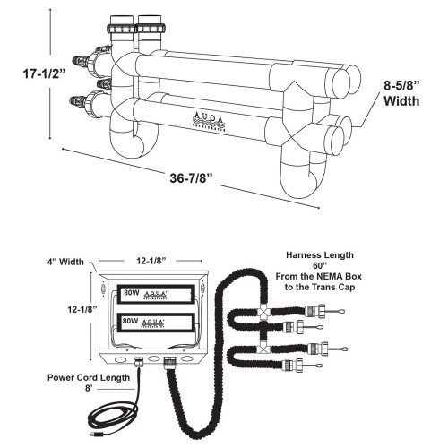 Aqua UV 160W Sterilizer