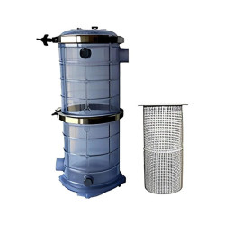 Double Stack BLT - Plastic Basket - CLEAR - Female Threaded Ports 1 1/2 Inch